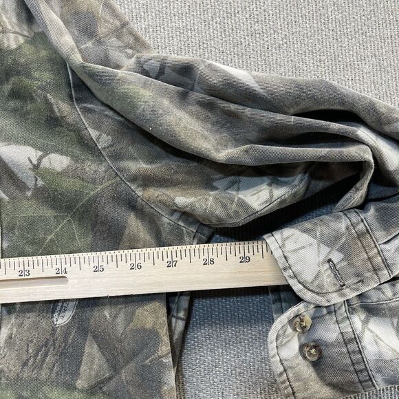 Cabelas Shirt Camo Hunting Realtree Outdoors Hiking Men's XL Tall - Picture 5 of 11